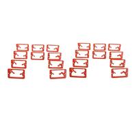 CENMEN Lot de 20 supports de montage basse tension multi-usages pour cloison sèche - 1 gang