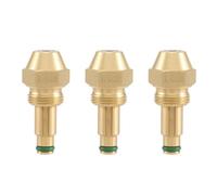 CENMEN Lot de 3 buses de brûleur d'huile usée - Buse de brume - Buse d'atomisation d'air - Siphon à jet complet - Buse d'huile conique - 1,0 mm