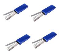 CENMEN Lot de 4 outils de nettoyage 13 en 1 pour pointes de torche, buse de soudage, aiguilles de coupe, alésoirs pour soudure