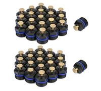 CENMEN Lot de 40 buses d'arrosage atomisantes, 1,27 cm, brumisation de jardin à 360 degrés, buse d'arrosage de pelouse agricole