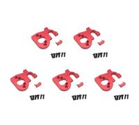 CENMEN Lot de 5 supports de moteur de voiture télécommandés - Accessoires de rechange pour 144001 1/14 4WD RC - Rouge