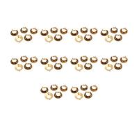 CENMEN Lot de 50 écrous de robinet en laiton filetés 1,27 cm PT