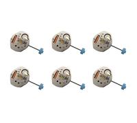 CENMEN Lot de 6 pièces de rechange pour montre à quartz avec tige pour 762