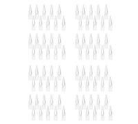 CENMEN Lot de 80 flacons nasaux transparents de 10 ml avec vaporisateurs à brume fine réutilisables pour voyage