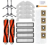 CENMEN Pour BOT Z10 Pro L10 Plus Aspirateur Principal Côté Filtre Vadrouille Tissu Sac à Poussière Accessoires de Remplacement