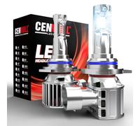 CENMOLL Ampoule HIR2 LED, Super Lumineux 80W 16000LM 6000K Blanc Froid Faisceau réglable sur 360 degrés Ampoule HIR2 9012 LED Canbus Kit de Conversion sans Erreur, Design Mini Tout-en-Un, Lot de 2
