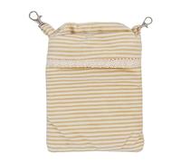 CENMOO Lit pour cochon d'Inde - Lit en peluche pour animaux de compagnie - Sac de couchage chaud pour petits animaux de compagnie - Lit nid de cage, chaussons doux et chauds - Maison de cochon d'Inde