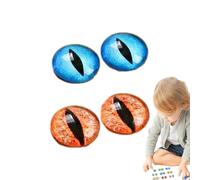 CENMOO Pompons en vrac pour travaux manuels - Yeux mobiles pour travaux manuels - Décorations pour animaux, fleurs, poupées, projets de bricolage, développement de la coordination œil-main