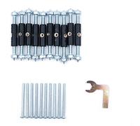 CENPEK 10 Pack Dispositif de réparation de Cassette/réparation de boîte électrique, 86 Type Prise de commutateur Accessoires de réparateur de boîte de Sortie Universelle