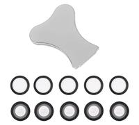 CENPEK 10 pièces disques de transducteur pour mur de feu électrique Dimplex transducteur de feu électrique Dimplex Optimyst avec outil de remplacement