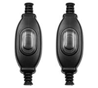 CENPEK 2 Pièces Interrupteur En Ligne Étanche Interrupteur D'Éclairage Extérieur 250V Interrupteur À Bascule Pour Lampes Transformateurs D'Appareils Électriques