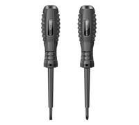CENPEK 2 Pièces Testeur De Tension Détecteur Électrique Tournevis Testeur Stylo Avec Tube Néon