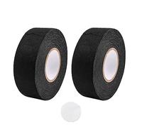 CENPEK 2 Rouleaux Noir Résistant À La Température Isolant Ruban pour Faisceau De Câbles Automobile Ignifuge Et Résistant À l'usure Amortissement des Vibrations Et du Son
