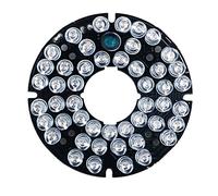 CENPEK 48 LED 850 nm IR panneau infrarouge 90 degrés plaque ronde illuminateur infrarouge ampoule pour caméra de sécurité CCTV