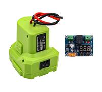 CENPEK Adaptateur Power Wheels avec Interrupteur Protecteur Numérique Basse Tension pour Batterie Ryobi One+ 18V avec Fil de Calibre 14