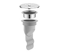 CENPEK Anneau en acier pour douche - Anti-refoulement - Déodorant en silicone - Valve de vidange unidirectionnelle