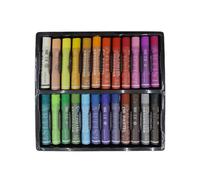 CENPEK Ensemble de bâtons de Peinture à l'huile de 24 Couleurs, Peinture Artistique Dazzle Stick, Fournitures d'art Pastel à l'huile pour Artistes, débutants
