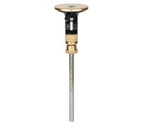 CENPEK Kit de jauge de marquage de roue - Tête d'arrêt de rouleau micro ajusteur règle métrique impériale en laiton Outil de marquage pour le travail du bois