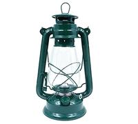 CENPEK Lanterne tempête vintage de 30 cm - Lampe à huile - Lanterne à combustion rétro - Lampes à kérosène classiques - Lanternes de table pour la maison, le jardin, le camping - Citronnelle - Vert