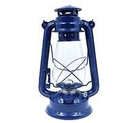 CENPEK Lanterne tempête vintage de 30 cm - Lampe à huile - Lanterne à combustion rétro - Lampes à kérosène classiques - Lanternes de table pour la maison, le jardin, le camping - Citronnelle - Bleu
