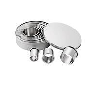 CENPEK Lot de 12 mini emporte-pièces ronds en acier inoxydable pour pâtisserie, beignet, fondant, gâteau