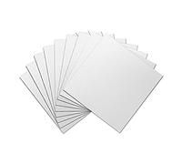 CENPEK Lot de 16 Petits Miroirs Autocollants en Plastique Acrylique Flexible, sans Cadre, 15 x 15 CM, 0,2 MM D’épaisseur, pour La Décoration D’intérieur