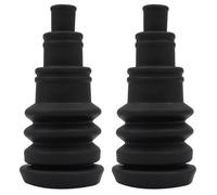 CENPEK Lot de 2 Passe-câbles universels pour Pare-feu, Passe-câbles en Caoutchouc pour Automobile, s'adaptent à Tous Les Faisceaux de 3/8 à 1 Pouce, compatibles avec n'importe Quel véhicule