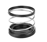 CENPEK Lot de 2 porte-gobelets multifonctions pour voiture, porte-gobelet, porte-bouteille, porte-canettes (argent)