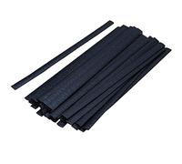 CENPEK Lot de 20 tiges de soudure en plastique pour réparation de kayak TPO TEO et PP Bumper - Ruban plat - Noir