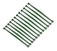 CENPEK Lot de 24 connecteurs de treillis extensibles pour cage à tomates - Supports de tige de connexion en plastique - Fournitures de jardinage pour tous les piquets de plantes