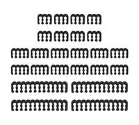CENPEK Lot de 24 peignes de câble 24 broches x 4 8 broches x 12 6 broches x 8 pour fil de câble Office Home 3-3,4 mm