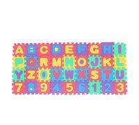 CENPEK Lot de 36 accessoires de décoration pour maison de poupée, modèle de scène de jeu miniature 1:12, maison de poupée, tapis de toilette, cuisine, salle de bain, tapis de sol miniature puzzle