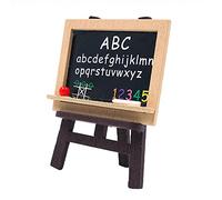 CENPEK Lot de 4 chevalets miniatures en bois pour décoration de maison de poupée 1:12