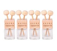 CENPEK Lot de 4 flacons de parfum rechargeables pour grille d'aération de voiture