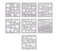 CENPEK Lot de 7 moules en feutre de laine pour loisirs créatifs