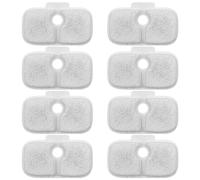 CENPEK Lot De 8 Filtres De Rechange Pour Fontaine À Eau Dockstream Pour Chat Plwf005 Plwf115 2,5 L/84 Oz