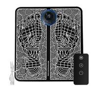 CENPEK Masseur De Pieds Réflexologie Appareil De Massage Électronique Portable pour Les Jambes avec 8 Modes Et 19 Niveaux De Force De Dégradé D'Intensité avec Télécommande