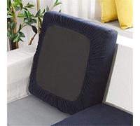 CENPENYA Housse De Coussin De Canapé, Extensible Coussin De Jacquard Canapé Housse De Protection Home Housse De Coussin De Siège Séparée (3 Places,Bleu Marin)