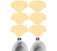 CENSIVI 3 Paires Réparation de Talon de Chaussure Patch - Patch de Prévention Trous de Chaussures, Autocollants à Talons Patchs Talon Auto-Adhésif, Coussinets Réparation Talon, Jaune Clair