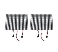 Censous 2X 16X16 SK6812 WS2812B Panneau LED Flexible Adressable Écran Pixel Numérique DC5V