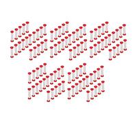 Censous Lot de 100 sabliers de 30 secondes avec horloge, compte à rebours - (sable blanc)