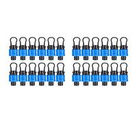 Censous Lot de 24 bouchons d'extrémité universels pour tuyau d'irrigation goutte à goutte de 1,27 cm, compatibles avec les tuyaux de 16 à 17 mm
