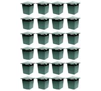 Censous Lot de 24 pièges à bière, escargots, respectueux de l'environnement, pour attraper les limaces, les escargots, danger pour les enfants et les animaux domestiques