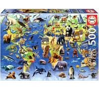 Cent espèces menacées Puzzle 500pcs