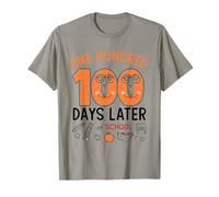 Cent Jours Plus Tard Funny 100 Days of School 100th Day T-Shirt