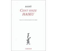 Cent onze haïku - Basho Matsuo - Verdier - broché - Poésie