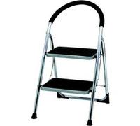 Marchepied Acier chromé + fonction siège CENTAURE CHROME 2 marches - 450302