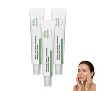 Centella Asiatica Crème d'hydratation intensive pour peaux sensibles - Hydratant apaisant pour le visage avec Centella Asiatica et acide hyaluronique - Crème d'hydratation en profondeur (3 pièces)