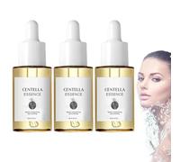 Centella Essence 30 ml Sérum visage Centella Ampoules Sérum réparateur hydratant et apaisant à l'extrait d'Asie Anti-âge Sérum hydratant pour le visage (lot de 3)