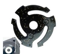 Center Adapter - Records Adapter Inserts, 45 Adapterr for Turntable, Replacement Insert Accessory for Home Studio Music Enthusiasts DJ Equipments Users Collectors Casual Listeners